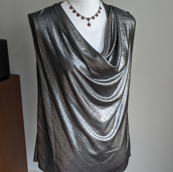 DREW shiny gray gunmetal top shell - Picture 4 of 13